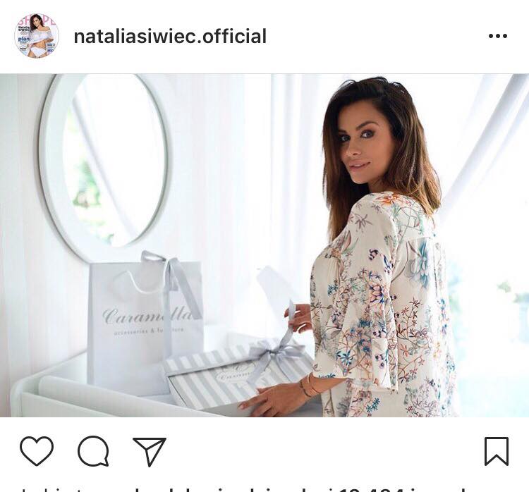 Printscreen instagram Natalia Siwiec @nataliasiwiec.official