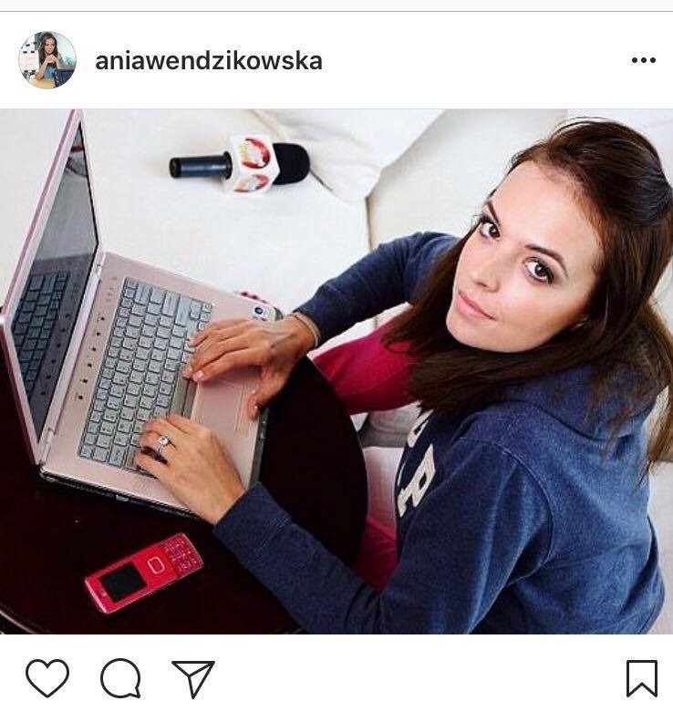 Printscreen instagram @aniawendzikowska