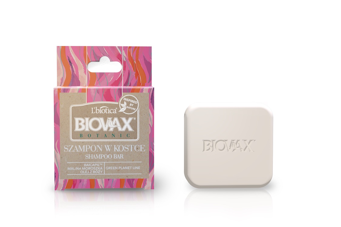Szampony w kostce Biovax Botanic Baicapil, malina, róża Szampony w kostce Biovax Botanic Baicapil, malina, róża